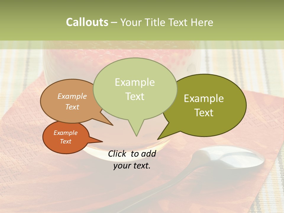 Dieting Tasty Red PowerPoint Template
