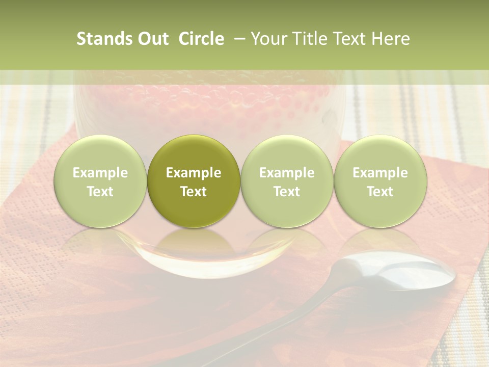 Dieting Tasty Red PowerPoint Template