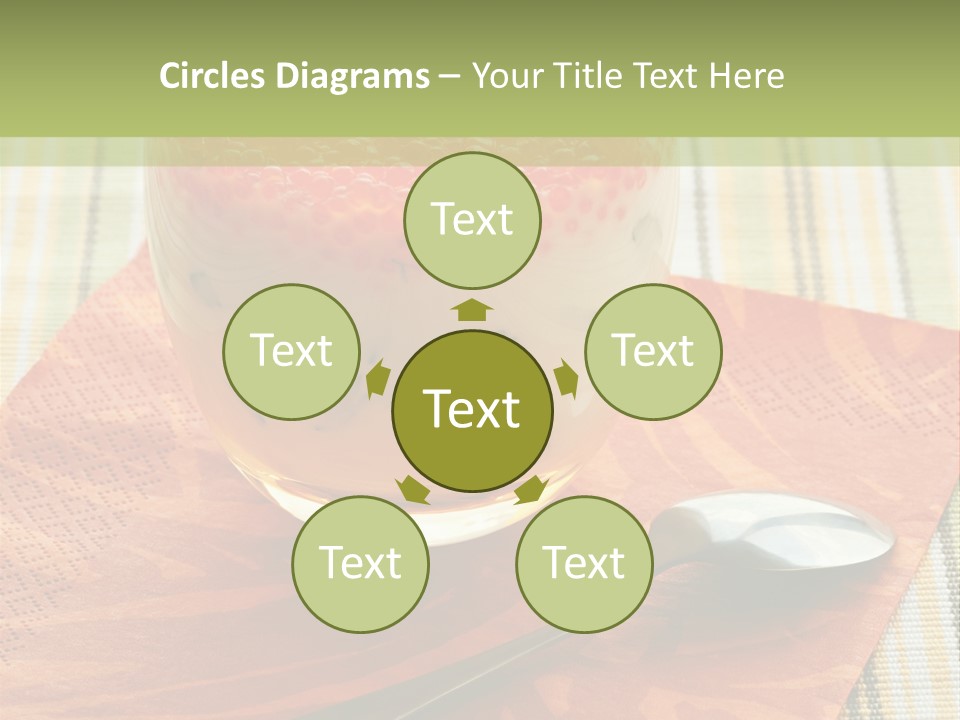 Dieting Tasty Red PowerPoint Template