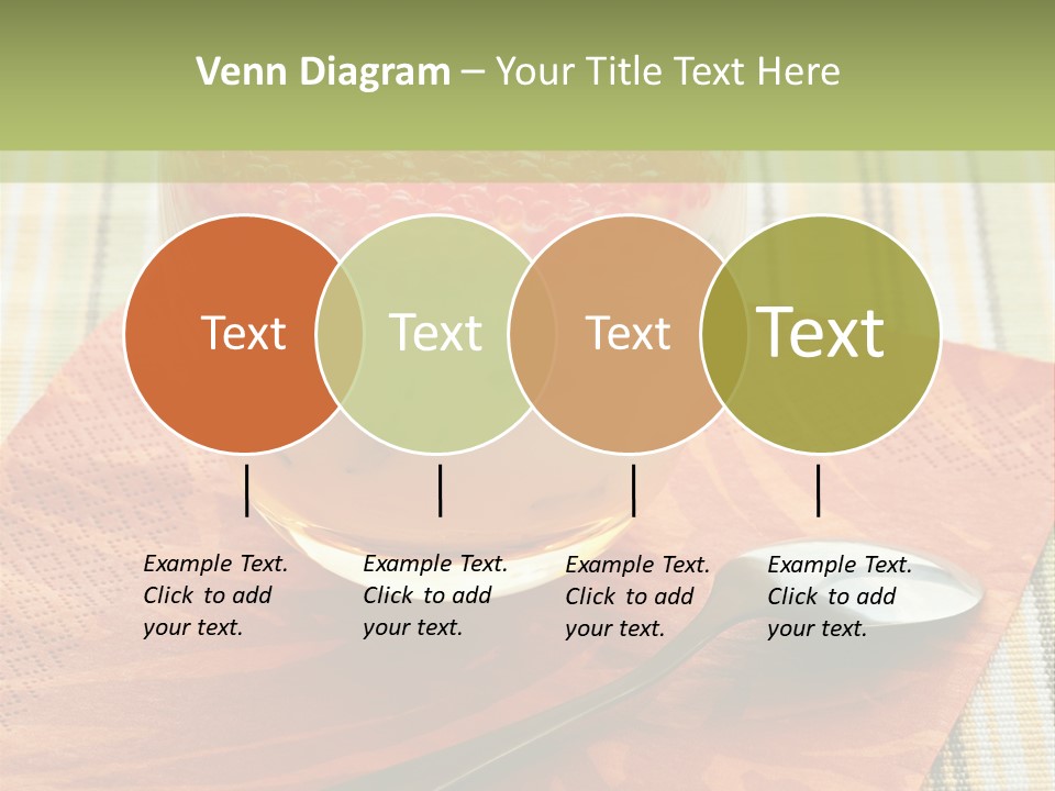 Dieting Tasty Red PowerPoint Template