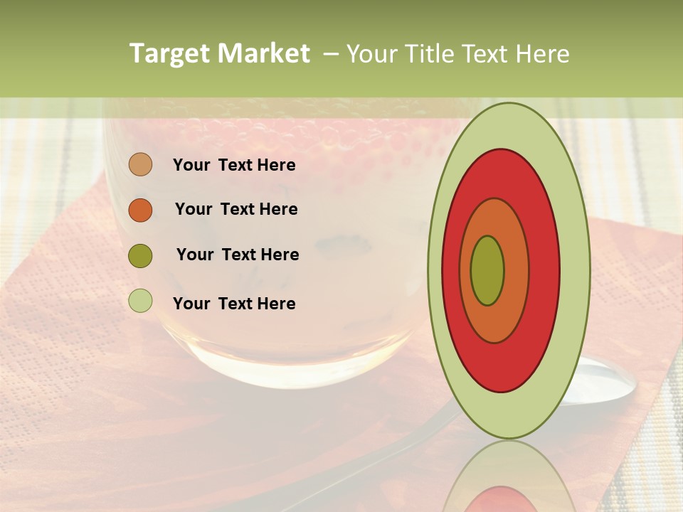 Dieting Tasty Red PowerPoint Template