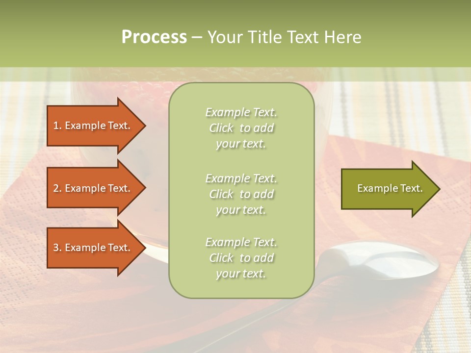 Dieting Tasty Red PowerPoint Template
