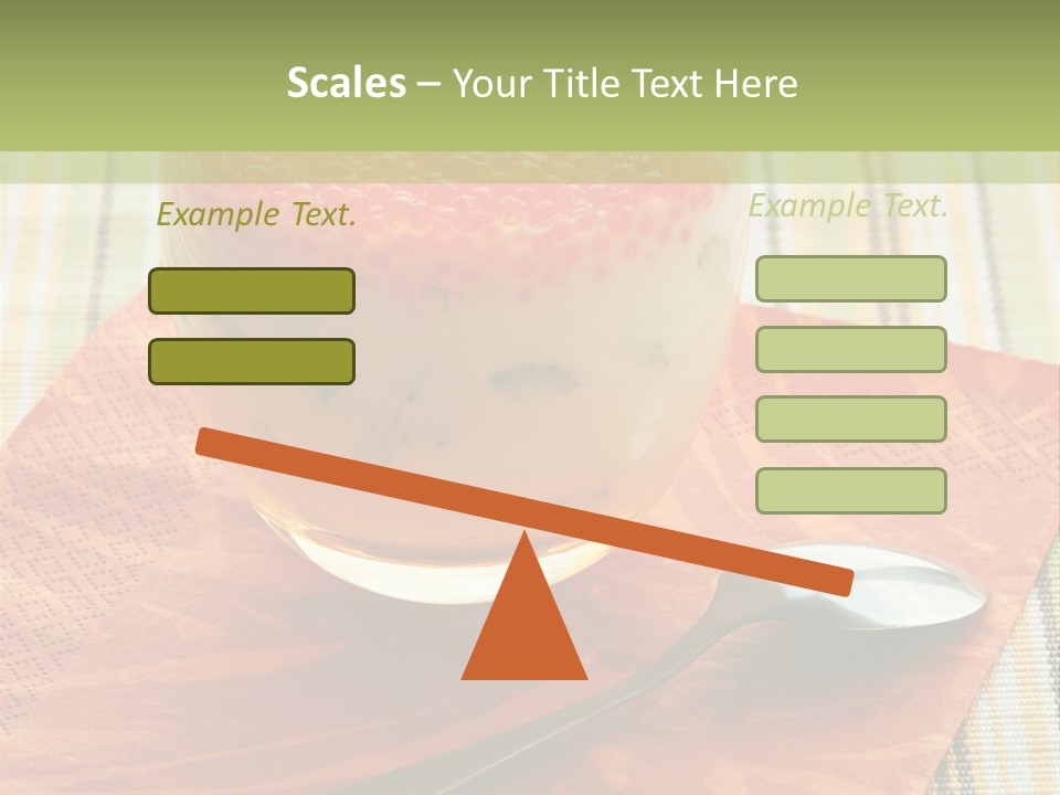 Dieting Tasty Red PowerPoint Template