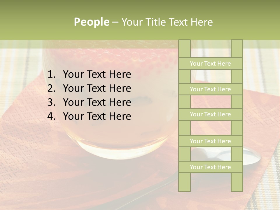 Dieting Tasty Red PowerPoint Template