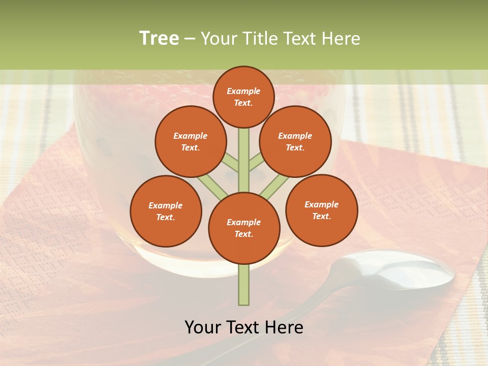 Dieting Tasty Red PowerPoint Template