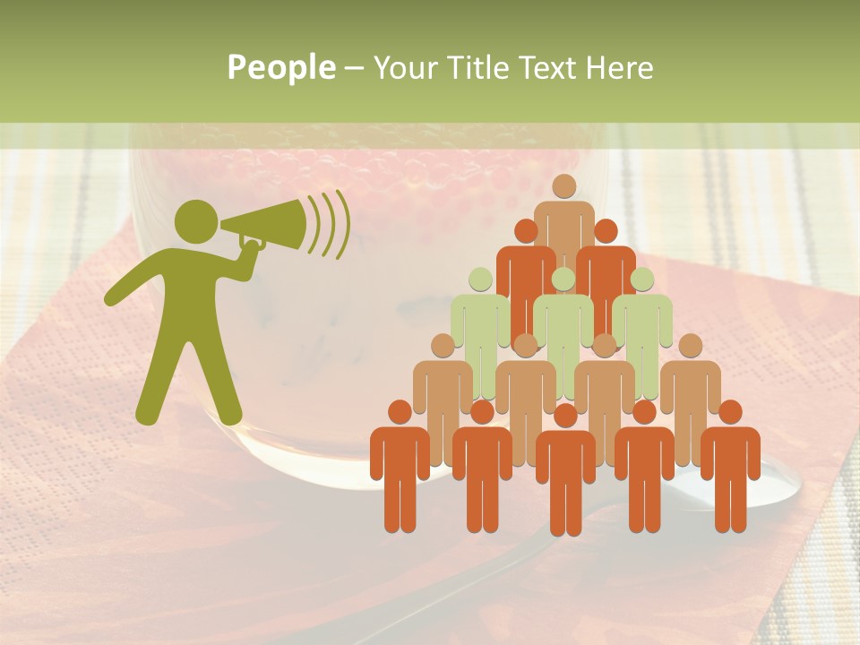 Dieting Tasty Red PowerPoint Template