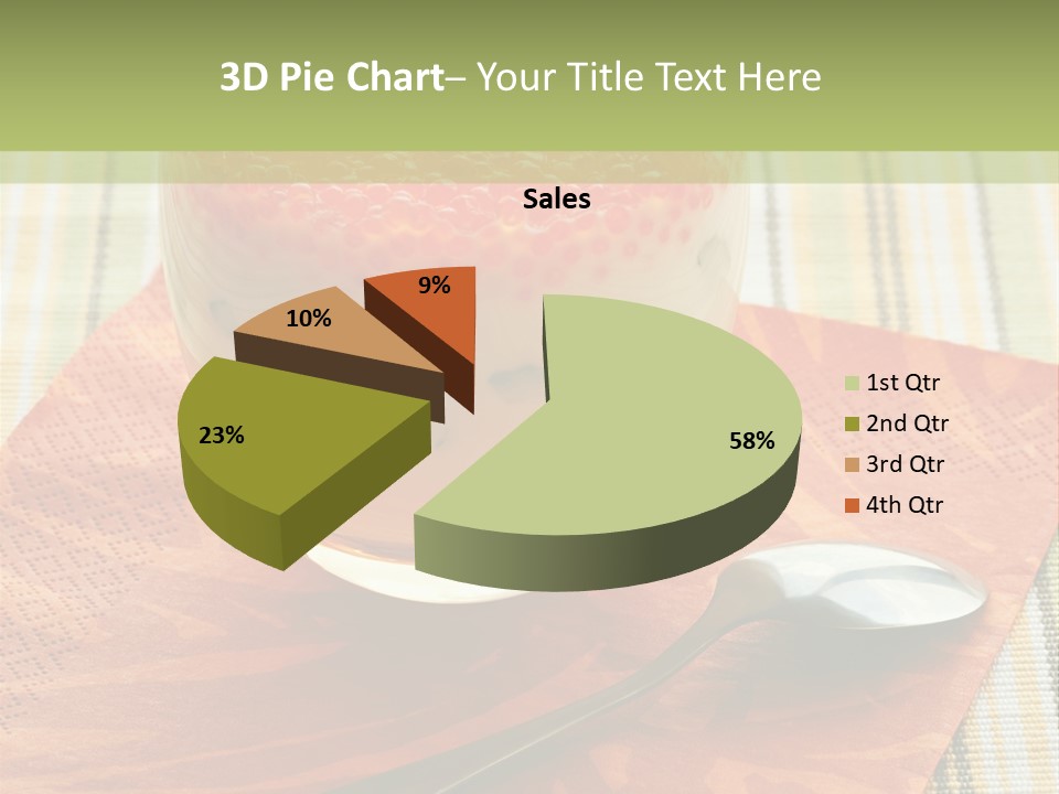 Dieting Tasty Red PowerPoint Template
