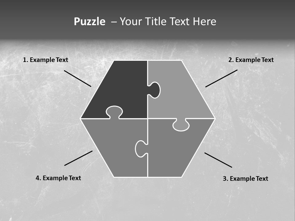 Grunge Metal Texture PowerPoint Template