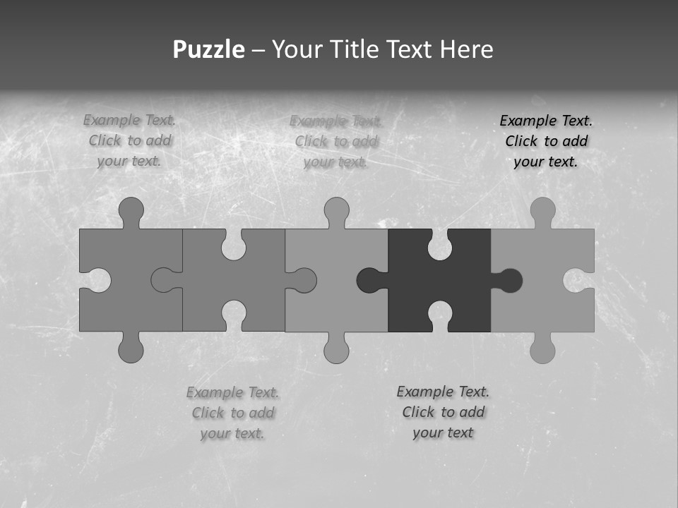 Grunge Metal Texture PowerPoint Template
