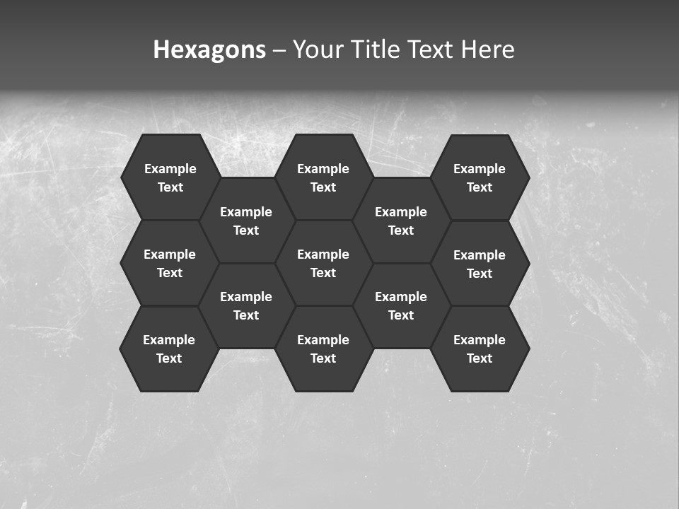 Grunge Metal Texture PowerPoint Template