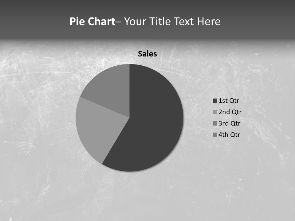 Grunge Metal Texture PowerPoint Template
