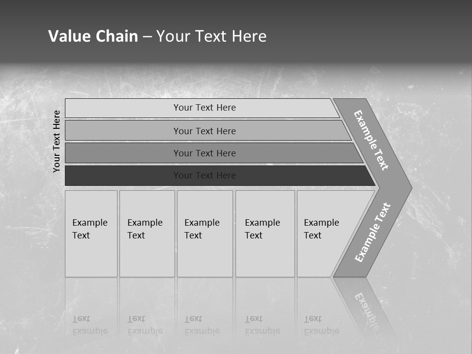 Grunge Metal Texture PowerPoint Template