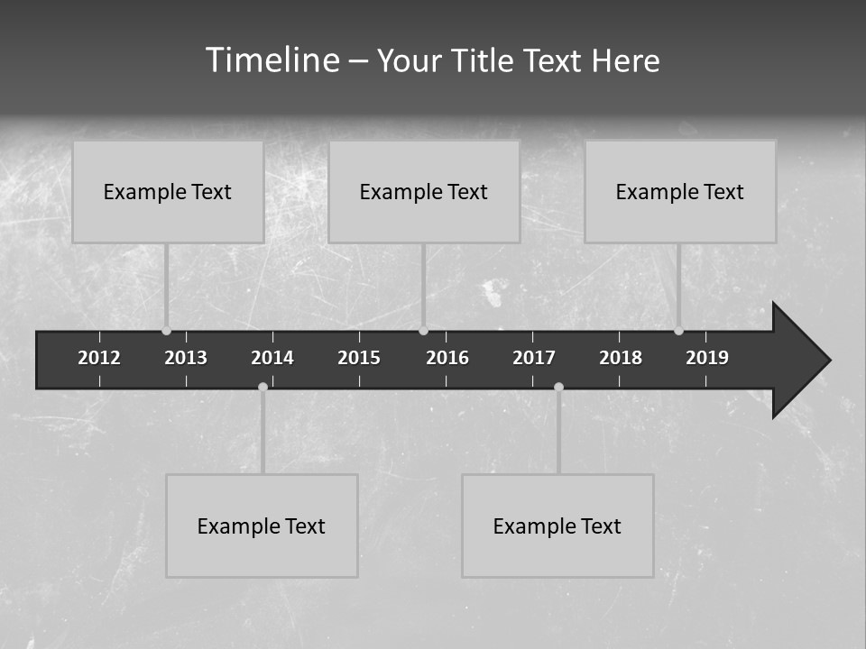Grunge Metal Texture PowerPoint Template