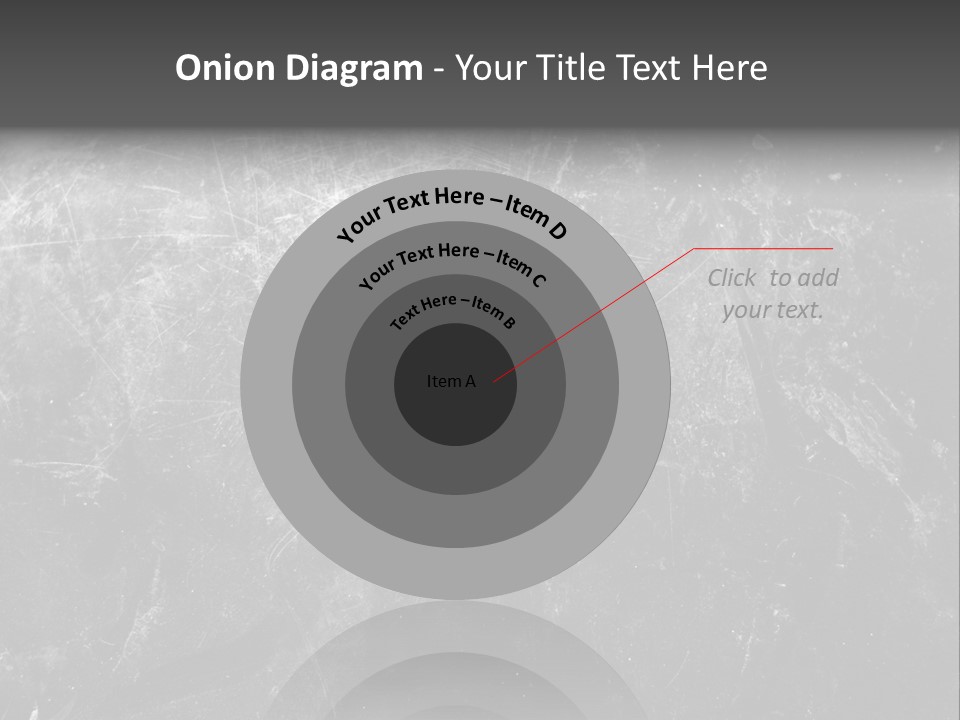 Grunge Metal Texture PowerPoint Template