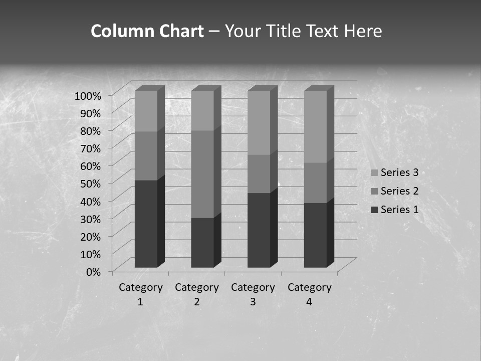 Grunge Metal Texture PowerPoint Template
