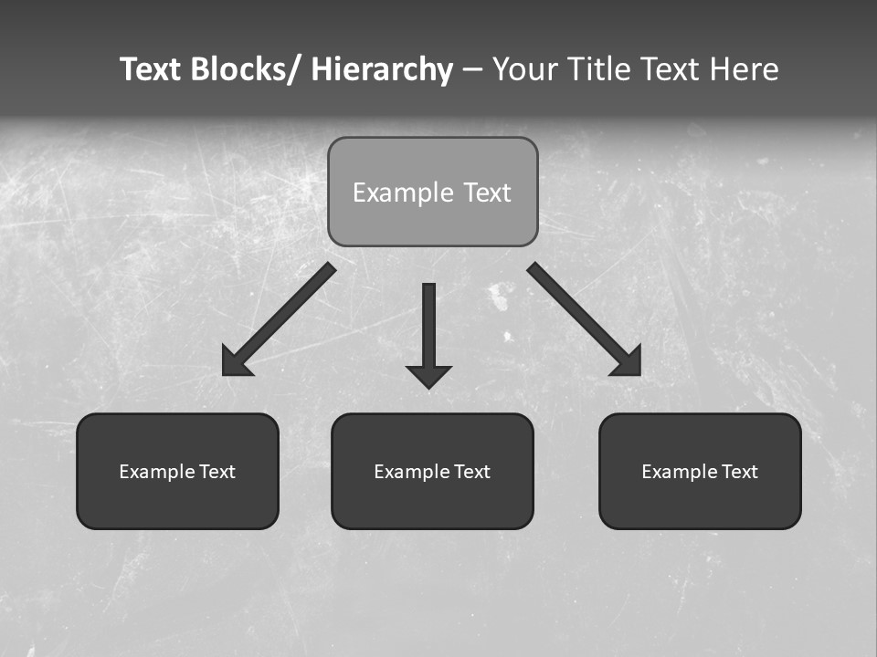 Grunge Metal Texture PowerPoint Template