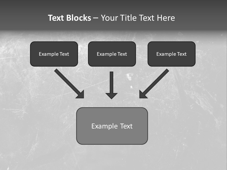 Grunge Metal Texture PowerPoint Template