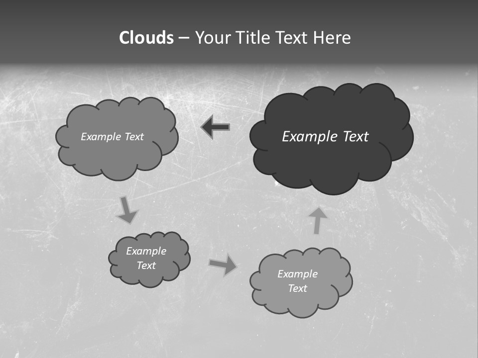 Grunge Metal Texture PowerPoint Template