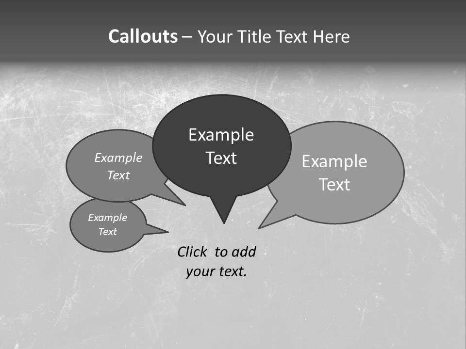 Grunge Metal Texture PowerPoint Template