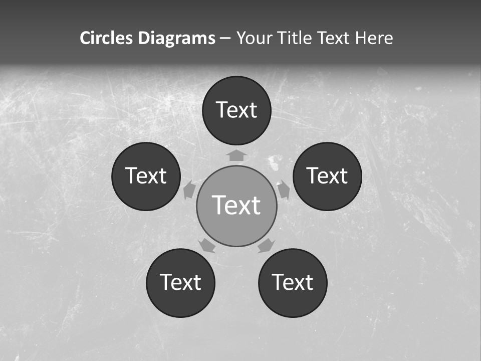 Grunge Metal Texture PowerPoint Template