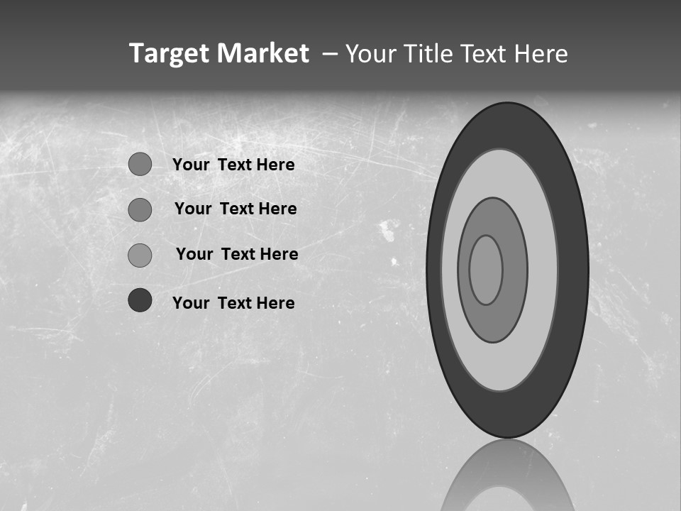 Grunge Metal Texture PowerPoint Template