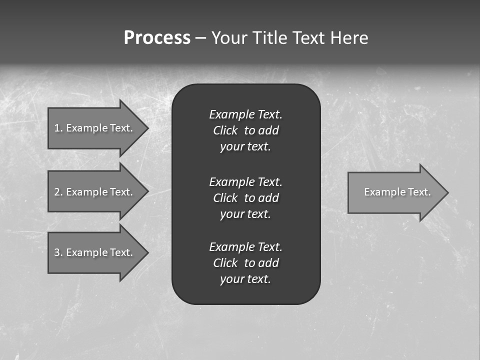 Grunge Metal Texture PowerPoint Template