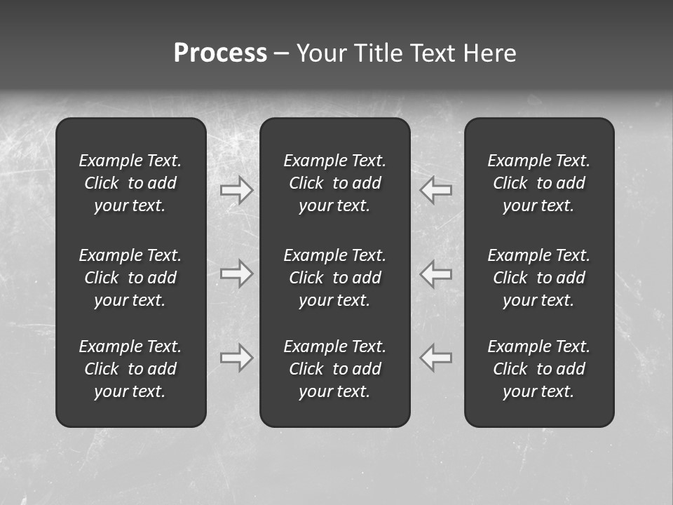 Grunge Metal Texture PowerPoint Template