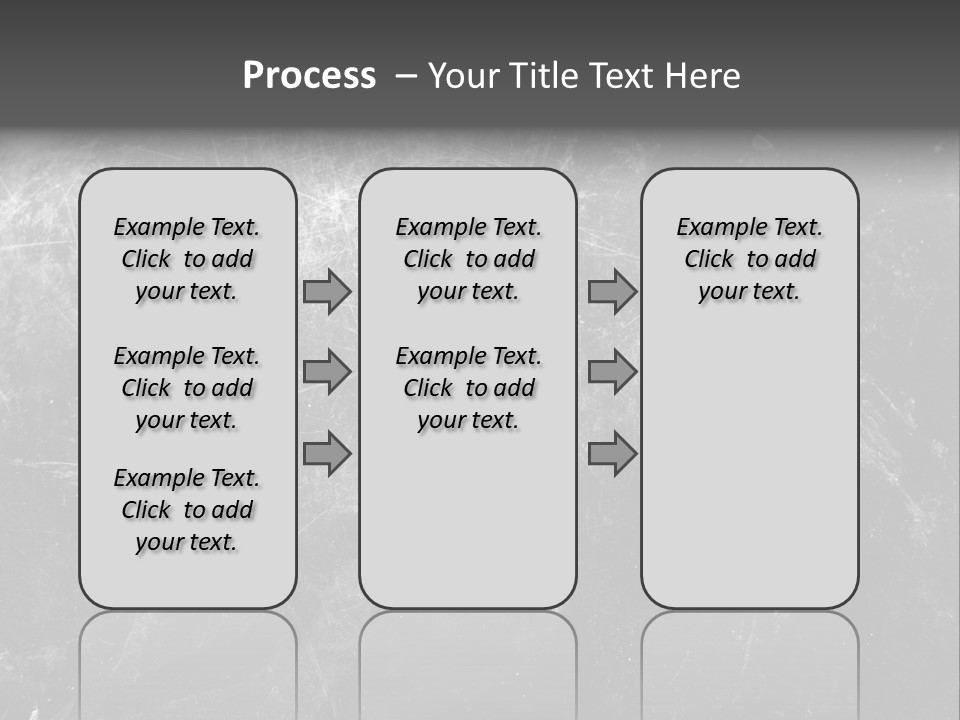 Grunge Metal Texture PowerPoint Template