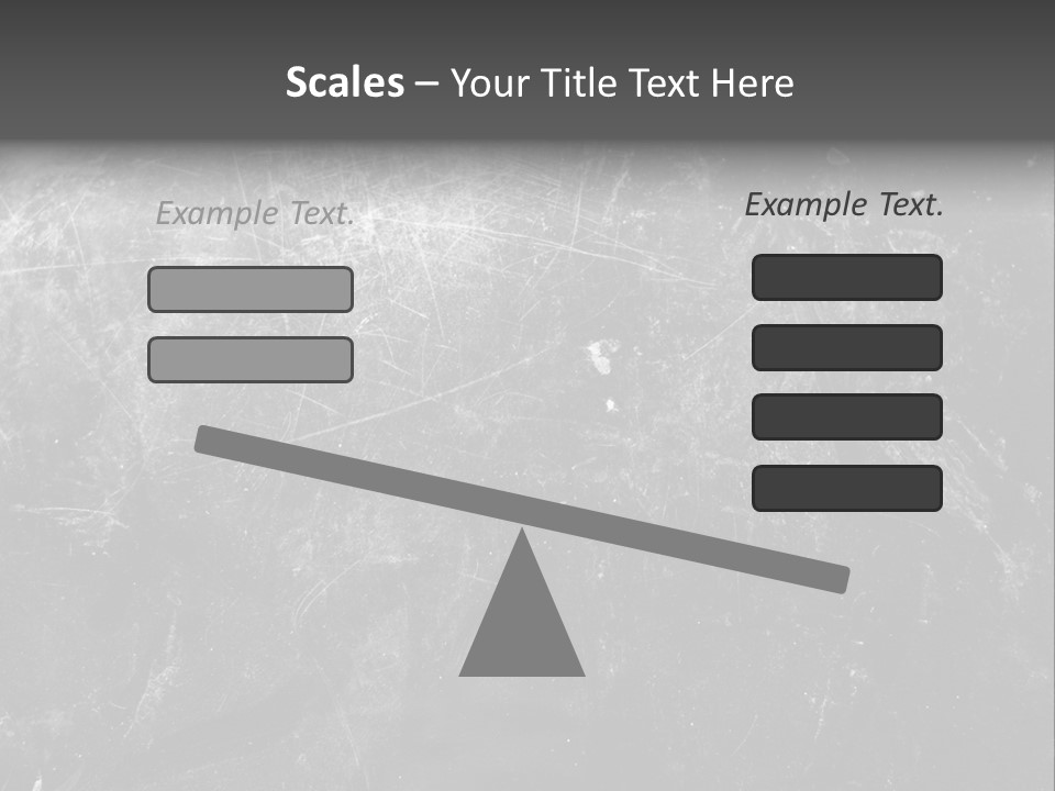 Grunge Metal Texture PowerPoint Template