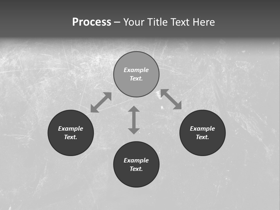 Grunge Metal Texture PowerPoint Template