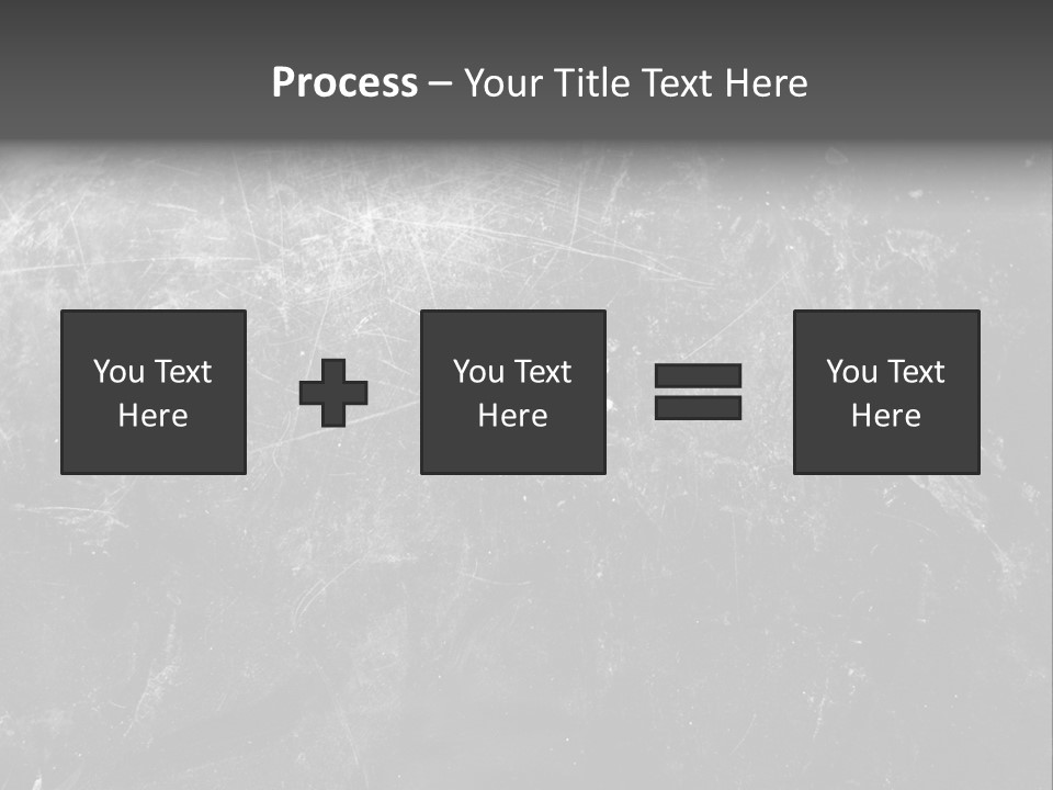 Grunge Metal Texture PowerPoint Template