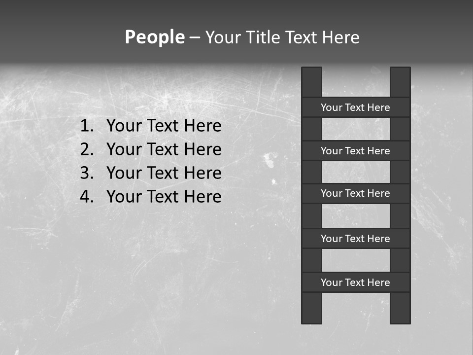 Grunge Metal Texture PowerPoint Template