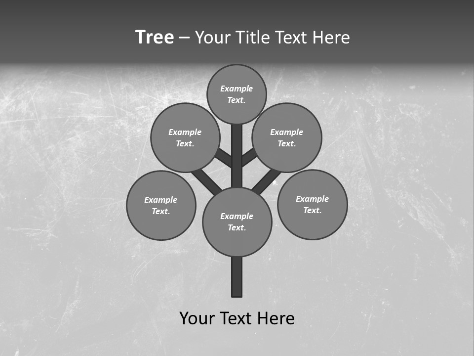 Grunge Metal Texture PowerPoint Template