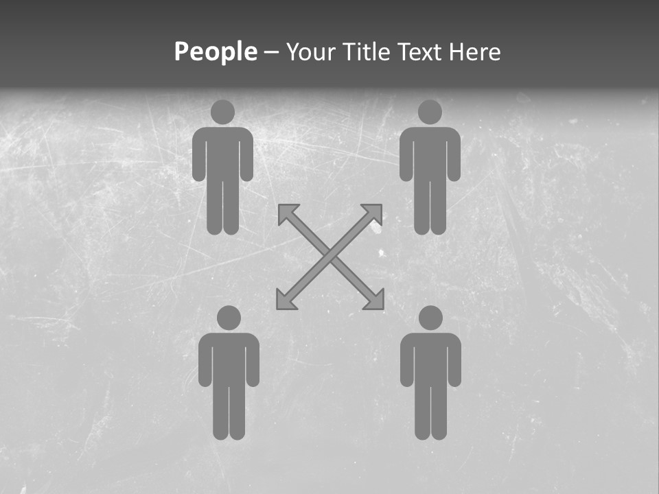 Grunge Metal Texture PowerPoint Template