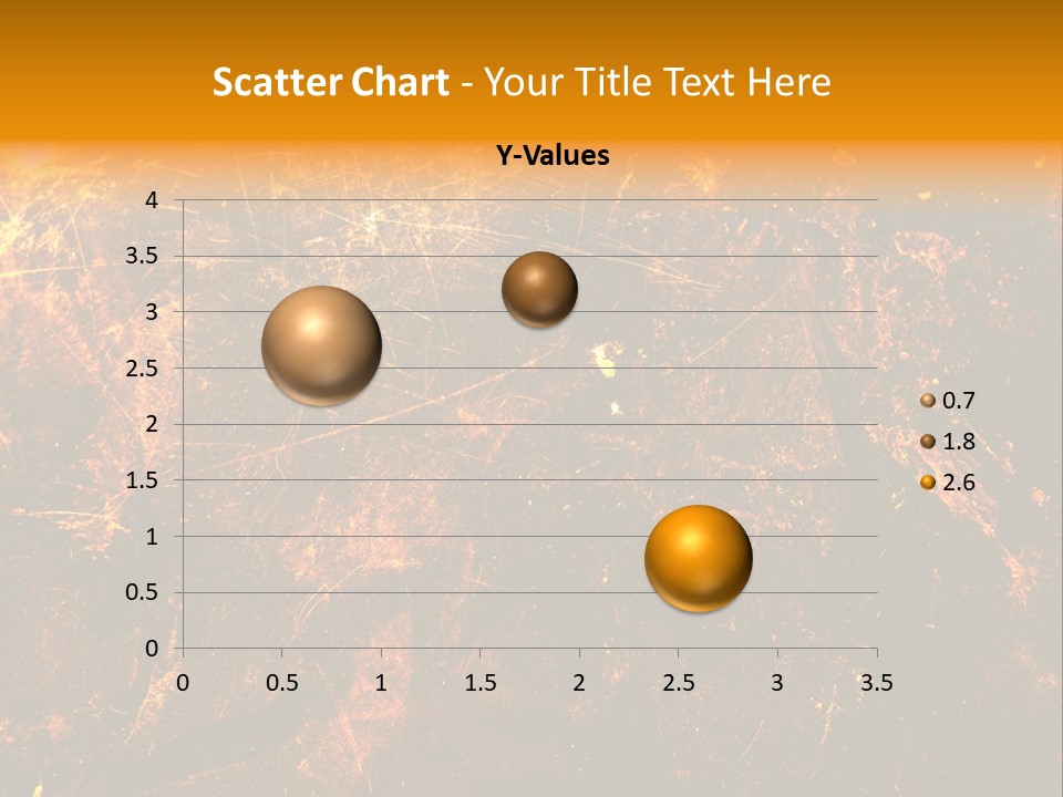 Texture Metal Usé PowerPoint Template