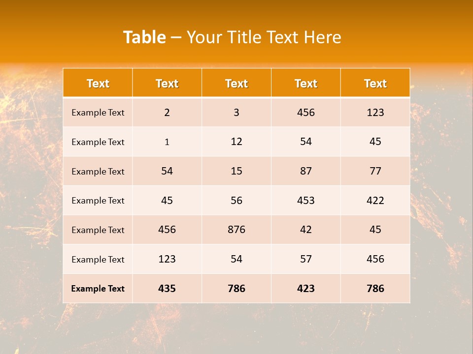 Texture Metal Usé PowerPoint Template