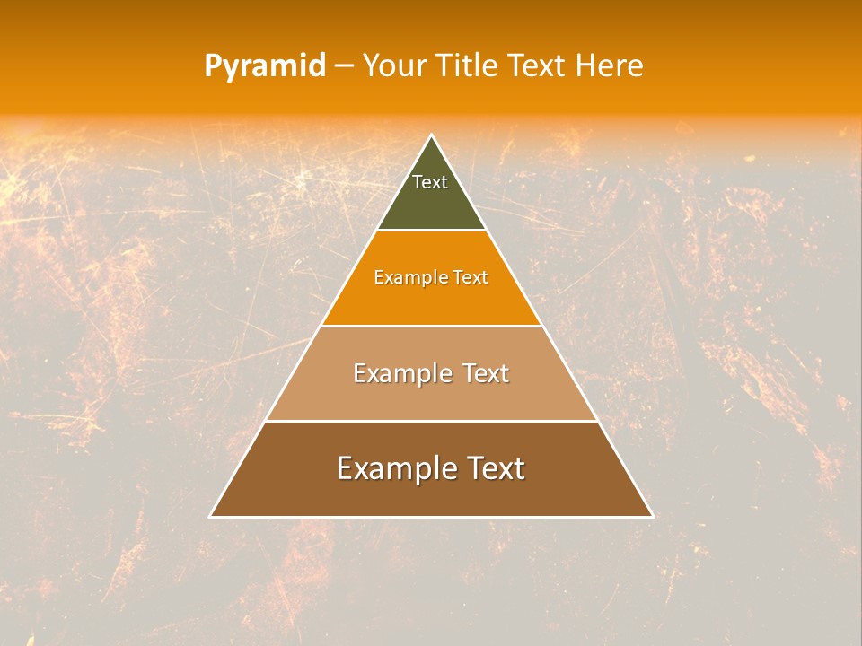 Texture Metal Usé PowerPoint Template