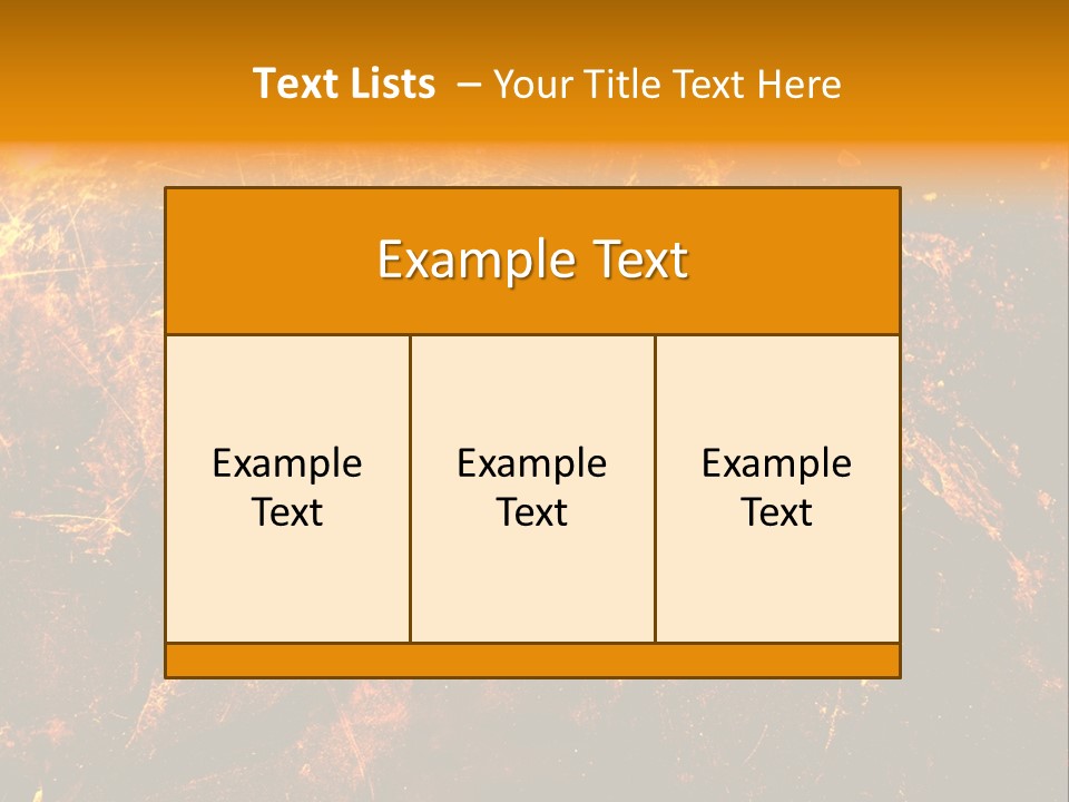 Texture Metal Usé PowerPoint Template