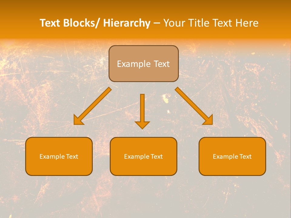 Texture Metal Usé PowerPoint Template