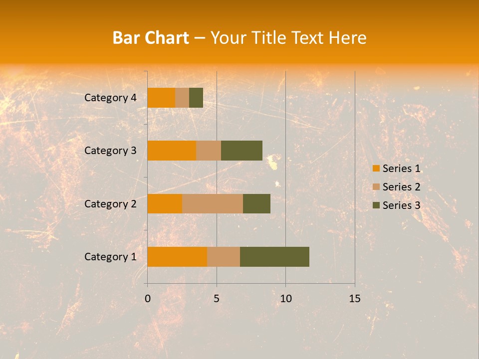Texture Metal Usé PowerPoint Template