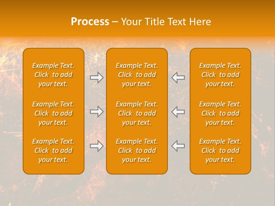 Texture Metal Usé PowerPoint Template