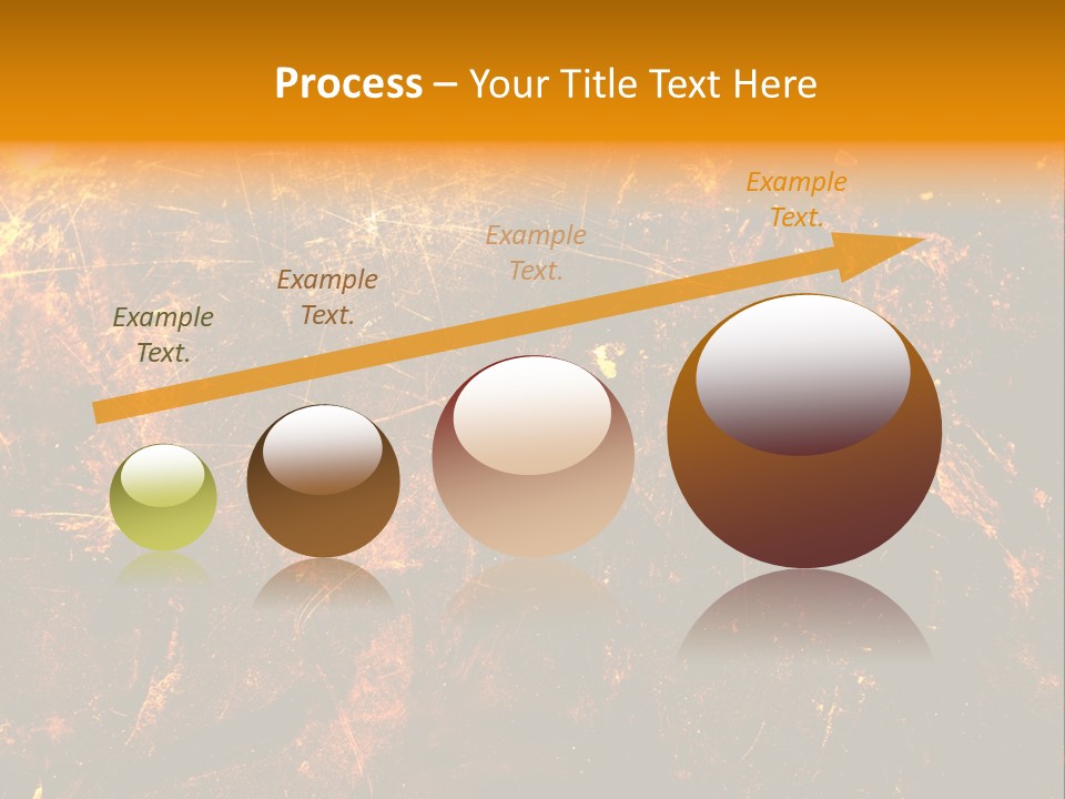 Texture Metal Usé PowerPoint Template