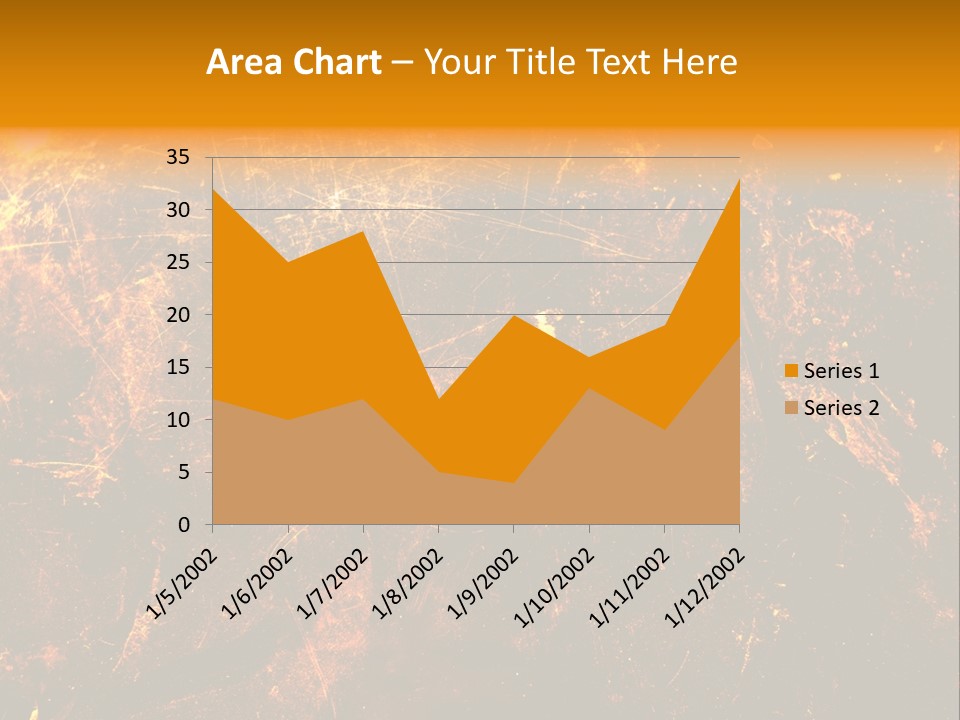 Texture Metal Usé PowerPoint Template