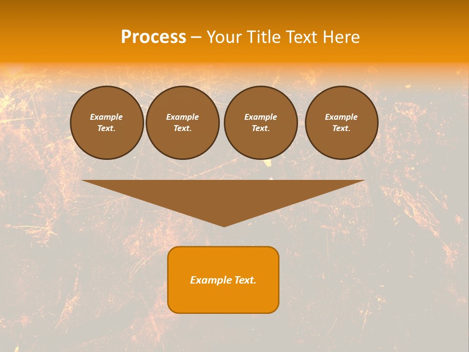 Texture Metal Usé PowerPoint Template