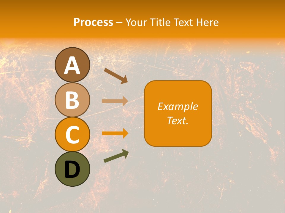 Texture Metal Usé PowerPoint Template