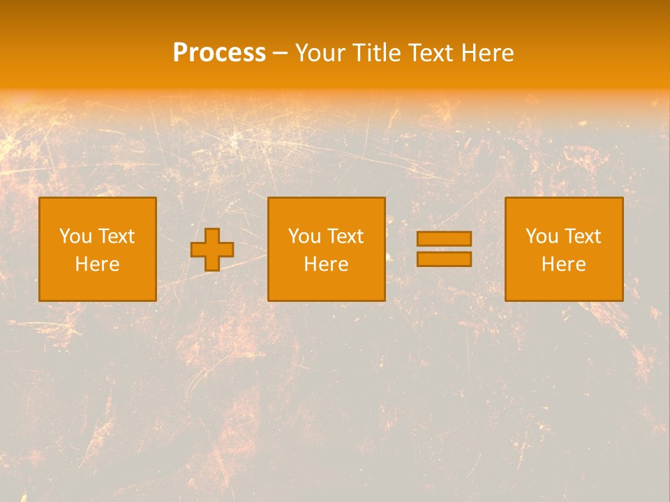 Texture Metal Usé PowerPoint Template