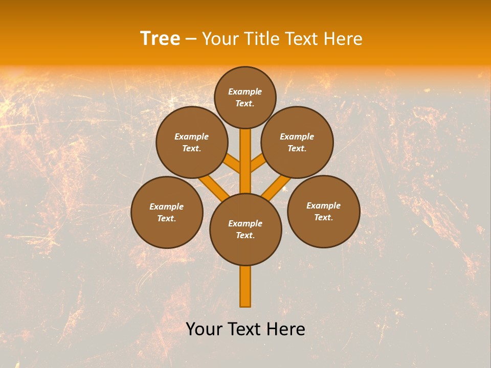 Texture Metal Usé PowerPoint Template