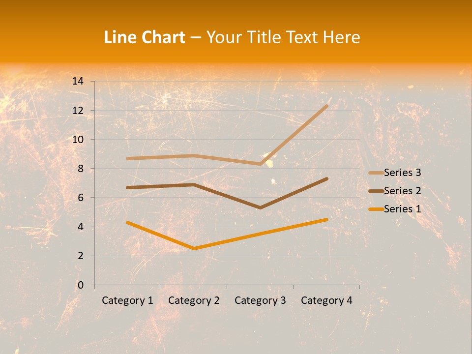 Texture Metal Usé PowerPoint Template