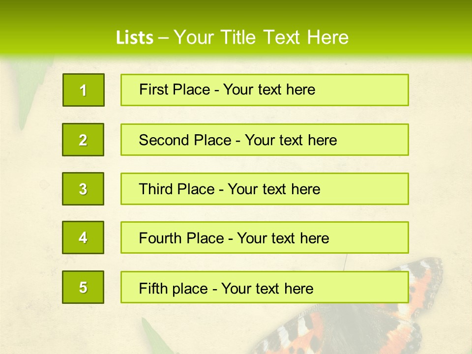 Beautiful Decoration Border PowerPoint Template