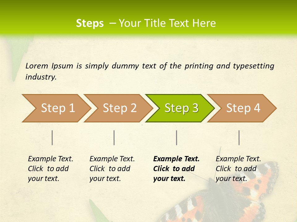 Beautiful Decoration Border PowerPoint Template